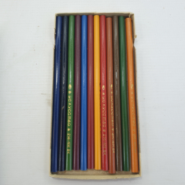 Набор цветных карандашей "Искусство", 12 штук, Карандашная фабрика имени Л.Б. Красина